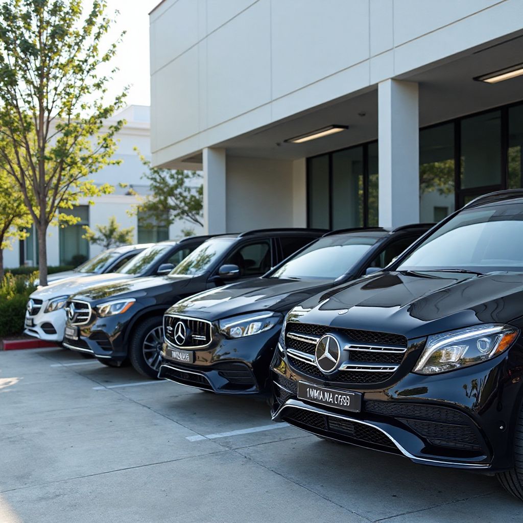 Flota de vehículos premium